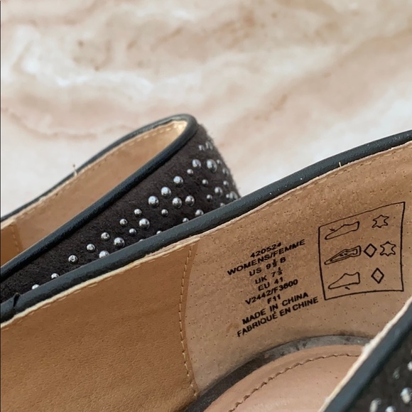 COPY - COMFY and CHIC - Embellished sparkle lands end flat shoes studded - Picture 6 of 6